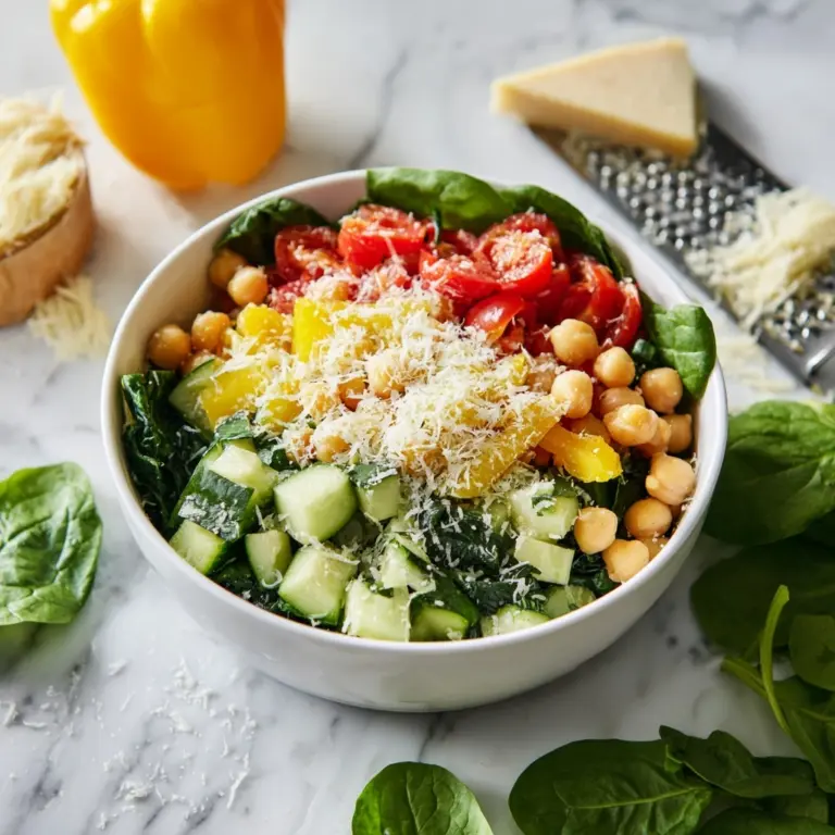 Colorful Summer Chickpea Salad Recipe