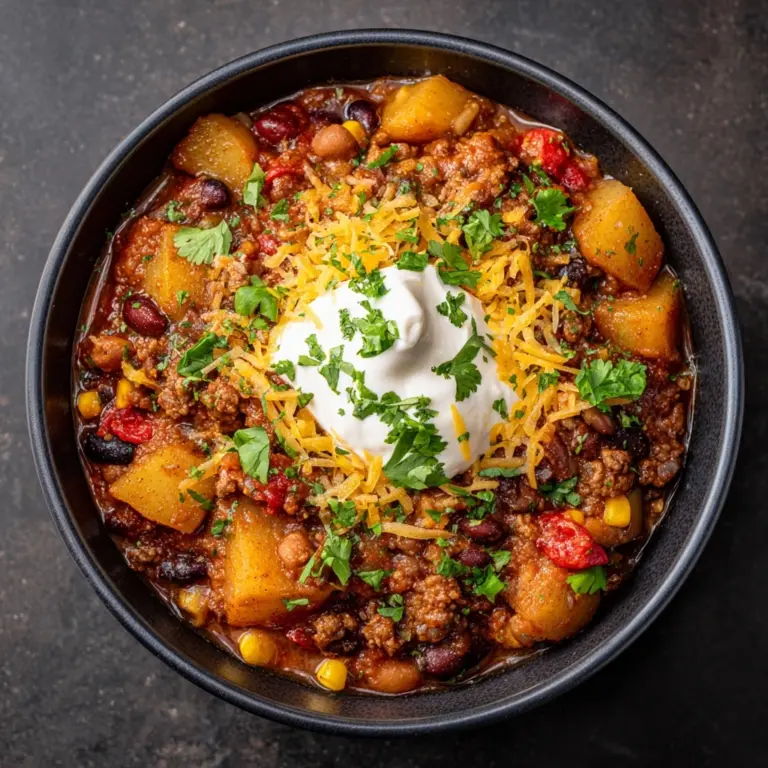 Slow Cooker Cowboy Casserole Recipe