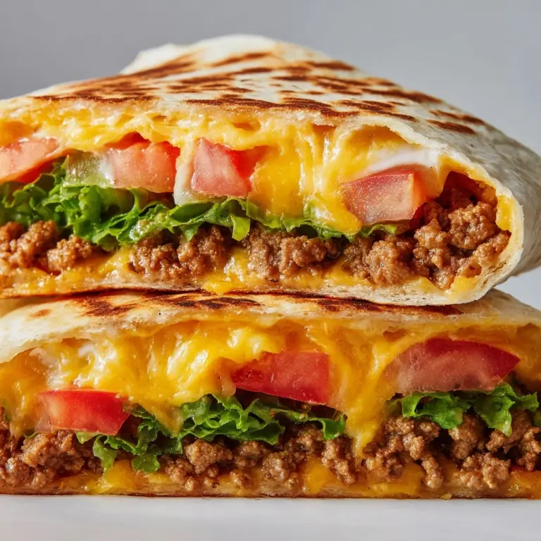 Grilled Cheeseburger Wraps: A Fun Twist on a Classic Recipe