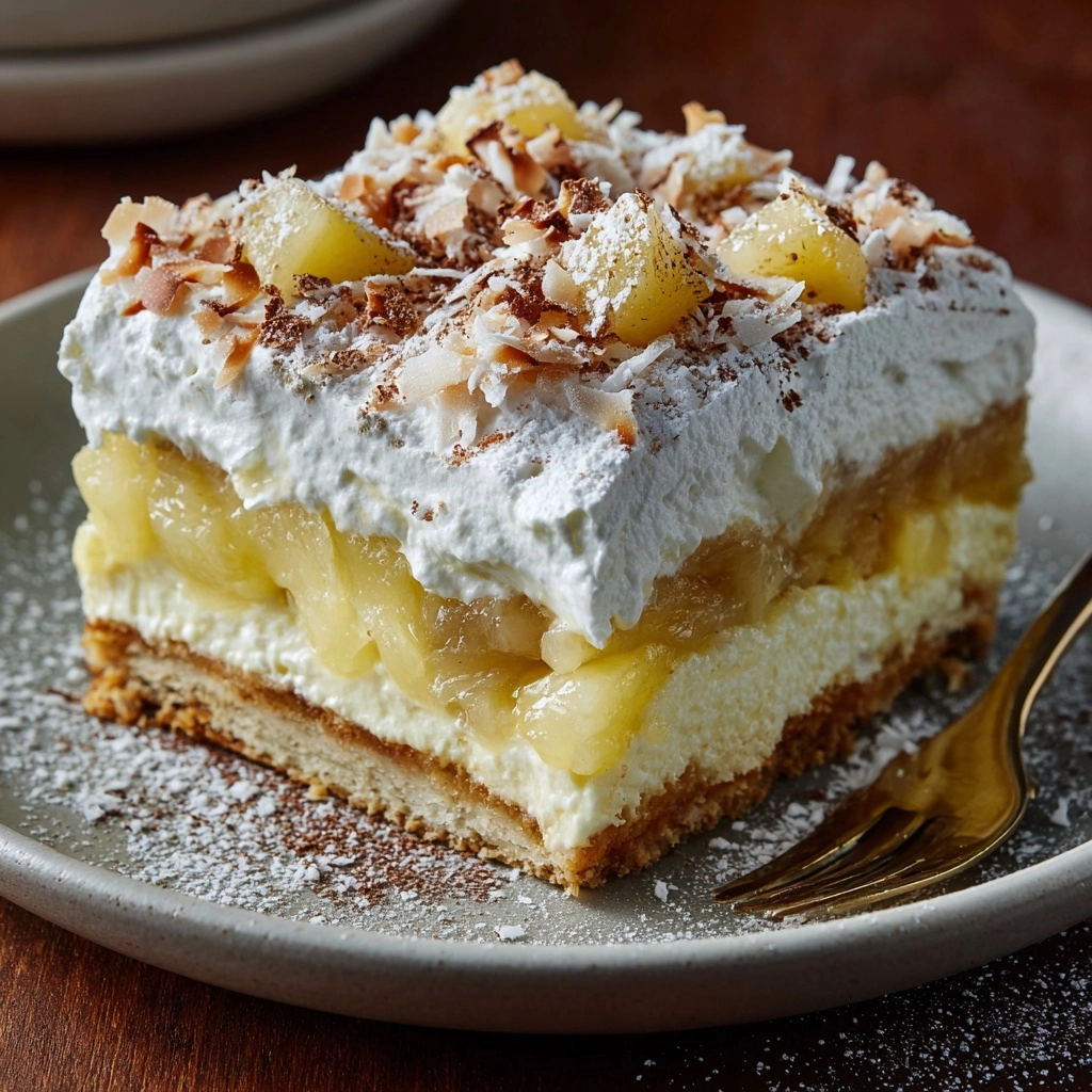 Easy No-Bake Pineapple Dessert Recipe - Recipe Image