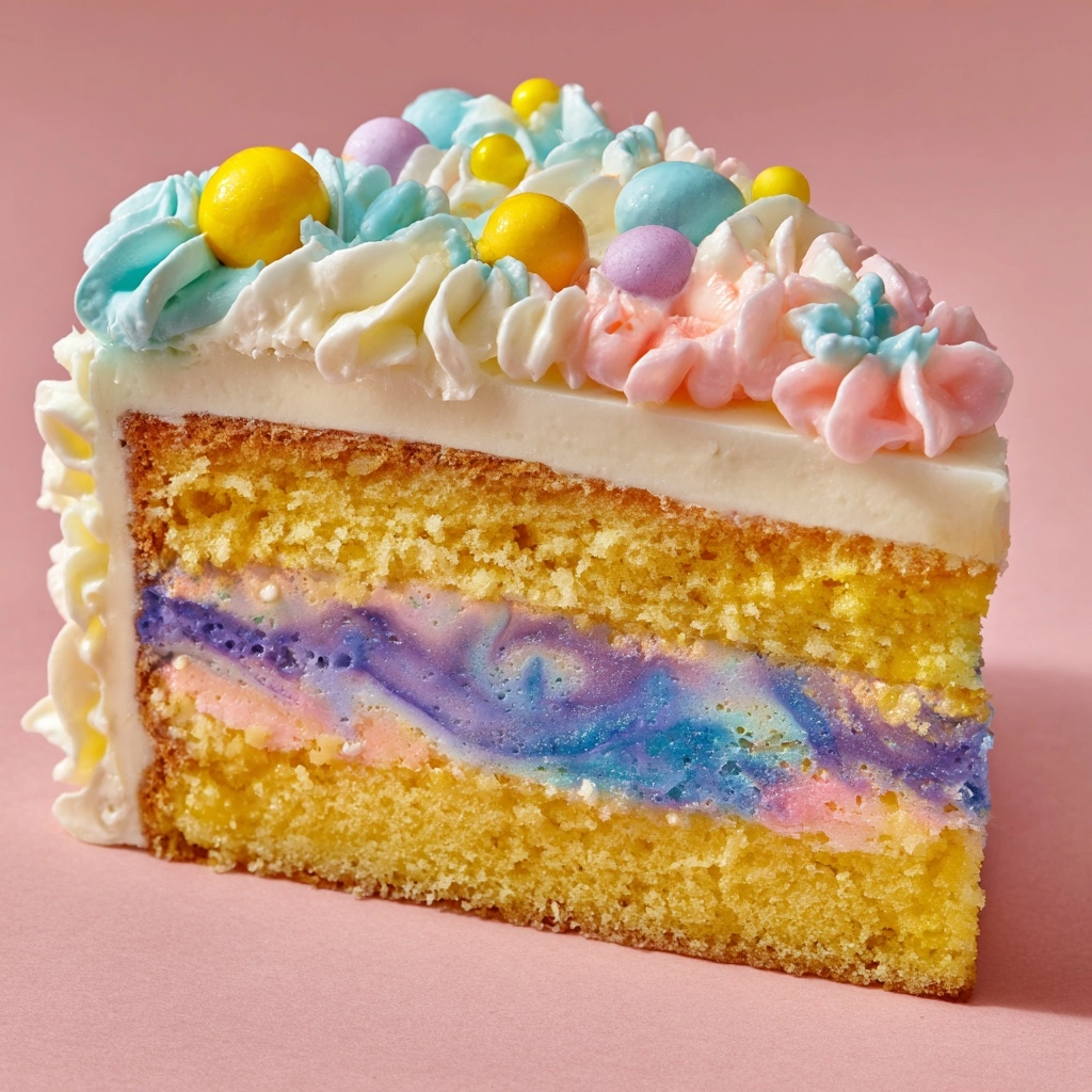 Unicorn Poke Cake Recipe - Recipe Image