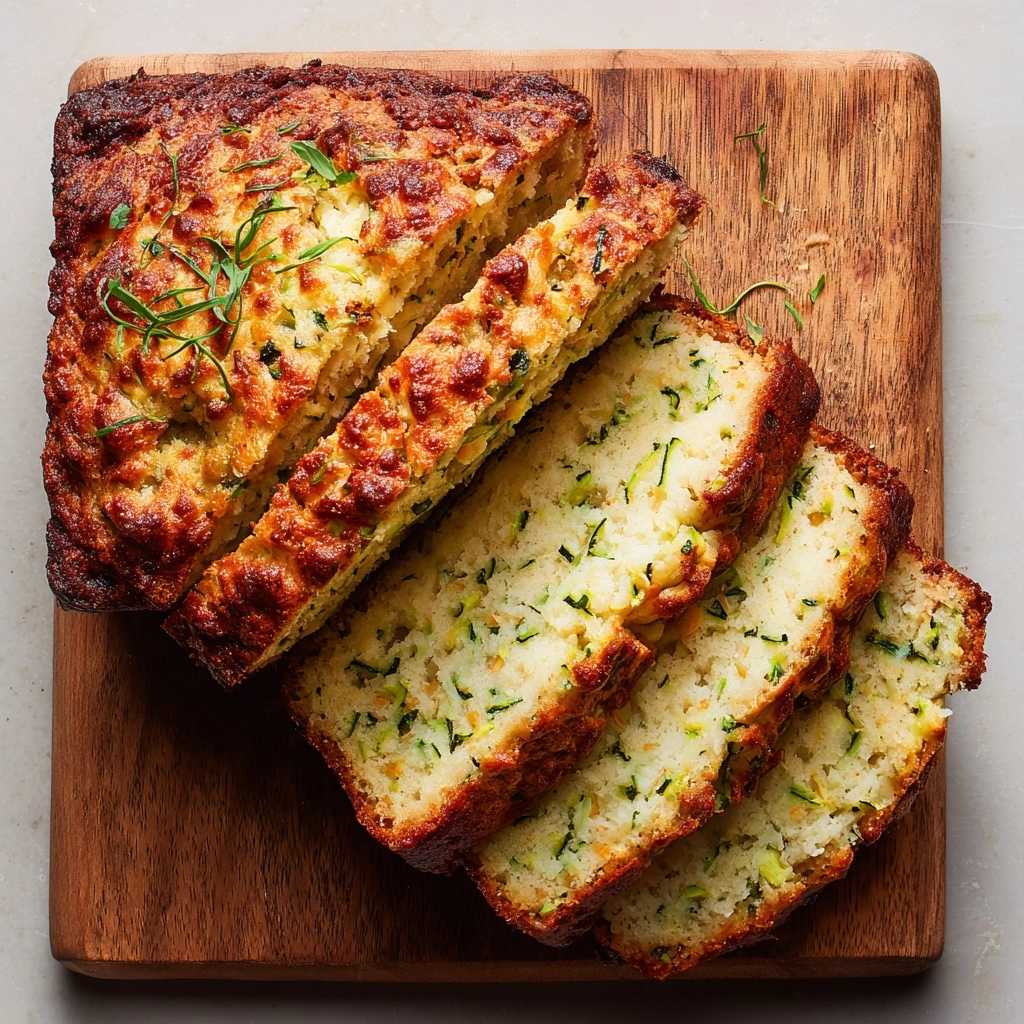 Zucchini Cheese Bread Recipe - Recipe Image