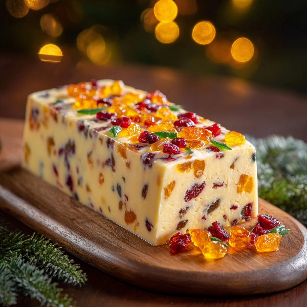 Orange Cranberry Cheese Log Recipe - Recipe Image