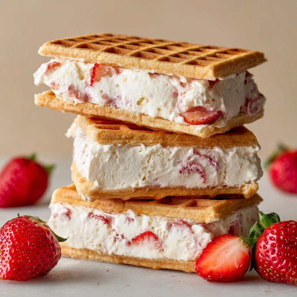 Healthy Greek Yogurt Ice Cream Sandwiches Recipe - Recipe Image