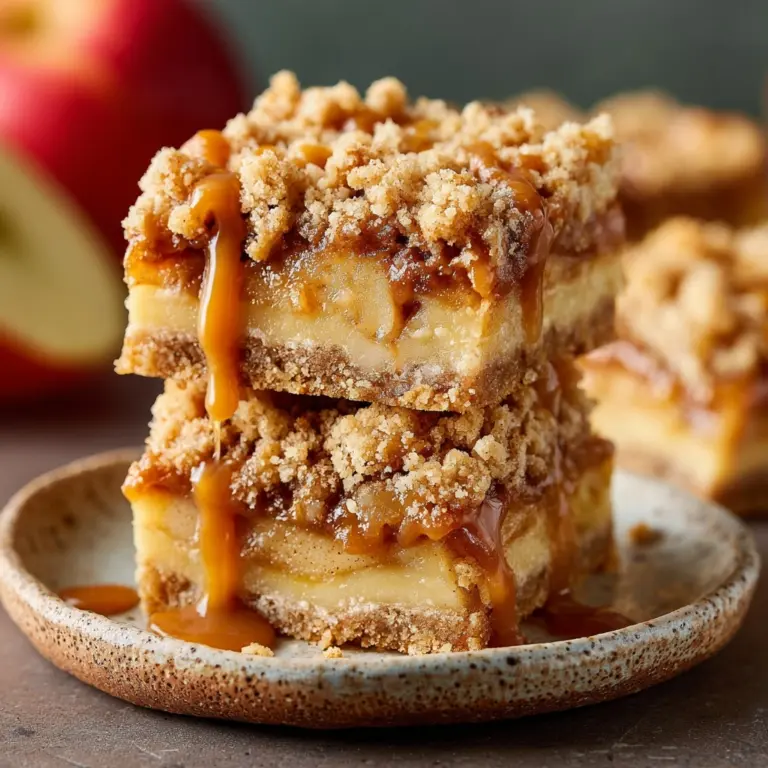Caramel Apple Bars Recipe