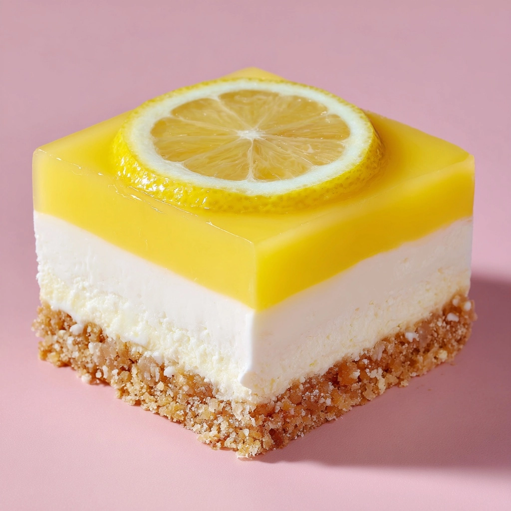 Lemon Cream Cheese Bars Recipe - Recipe Image