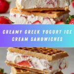 Healthy Greek Yogurt Ice Cream Sandwiches Recipe