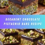 Chocolate and Pistachio Bars Recipe