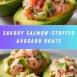 Salmon-Stuffed Avocados Recipe