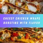 Tasty Cheesy Chicken Wraps Recipe