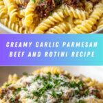 Beef and Rotini in Garlic Parmesan Sauce Recipe