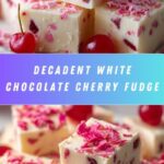 White Chocolate Cherry Fudge Recipe