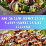 BBQ Chicken Skewer Salad: An Incredible Ultimate Meal Recipe