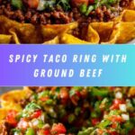 Spicy Ground Beef Taco Ring Recipe