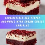 Decadent Red Velvet Brownies with Cream Cheese Frosting Recipe