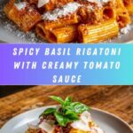 Spicy Basil Rigatoni Recipe