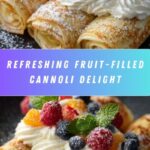 Fruit-Filled Cannoli Recipe
