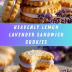 Lemon Lavender Sandwich Cookies Recipe