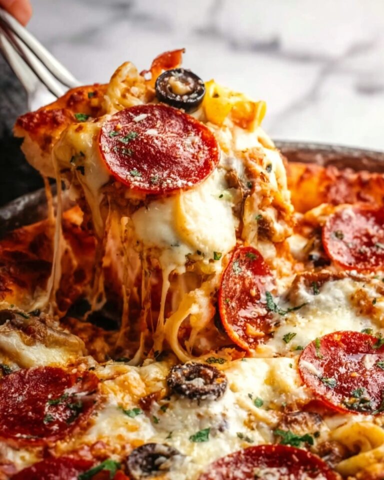 Supreme Pizza Tortellini Bake Recipe