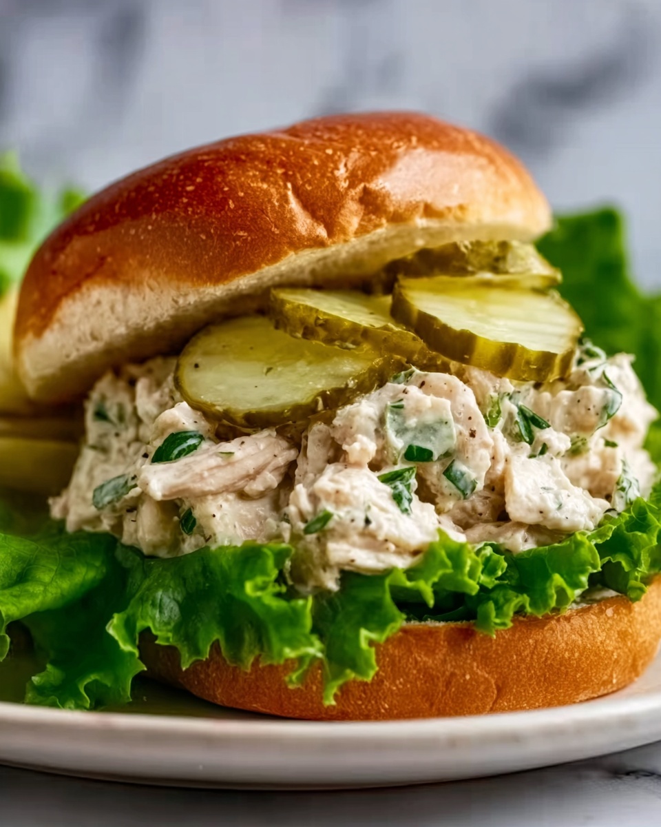 Dill Pickle Chicken Salad Recipe - Recipe Image