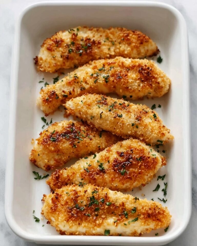 Crispy Parmesan Ranch Chicken Tenders Recipe