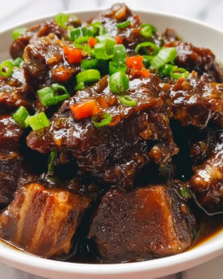 Hearty Braised Oxtails with Vegetables and Red Wine Recipe