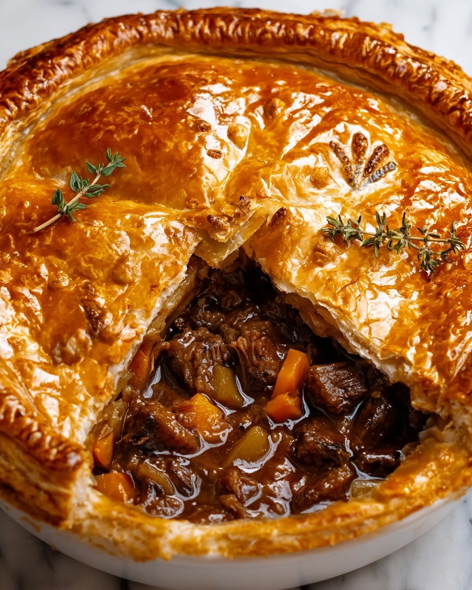Steak And Onion Pie Recipe - Recipe Image