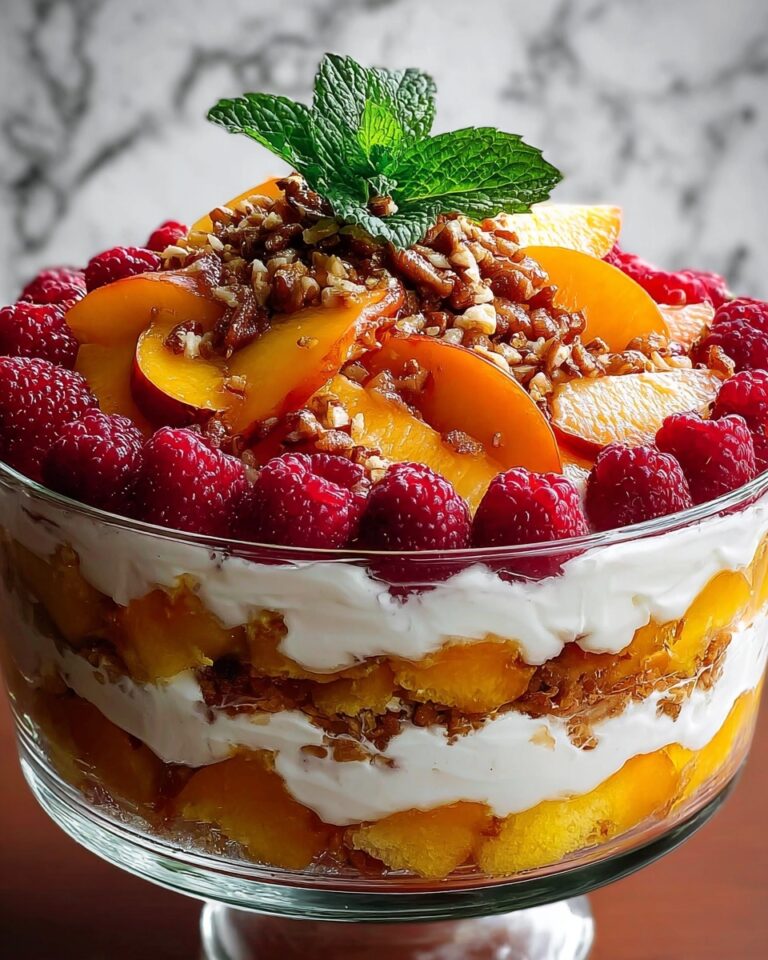 Peach Cobbler Cheesecake Salad Recipe