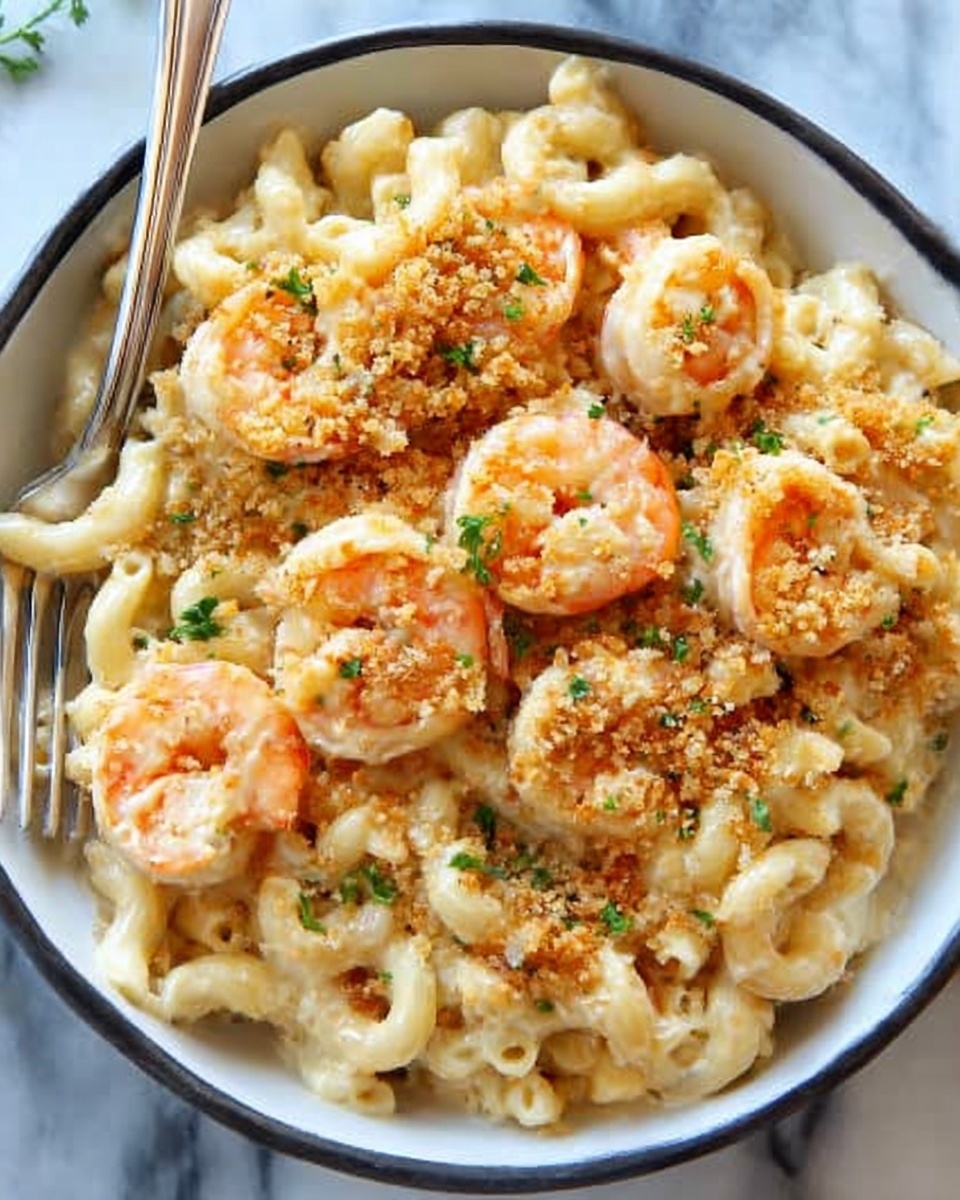 Shrimp Mac and Cheese with Creole Seasoning Recipe - Recipe Image