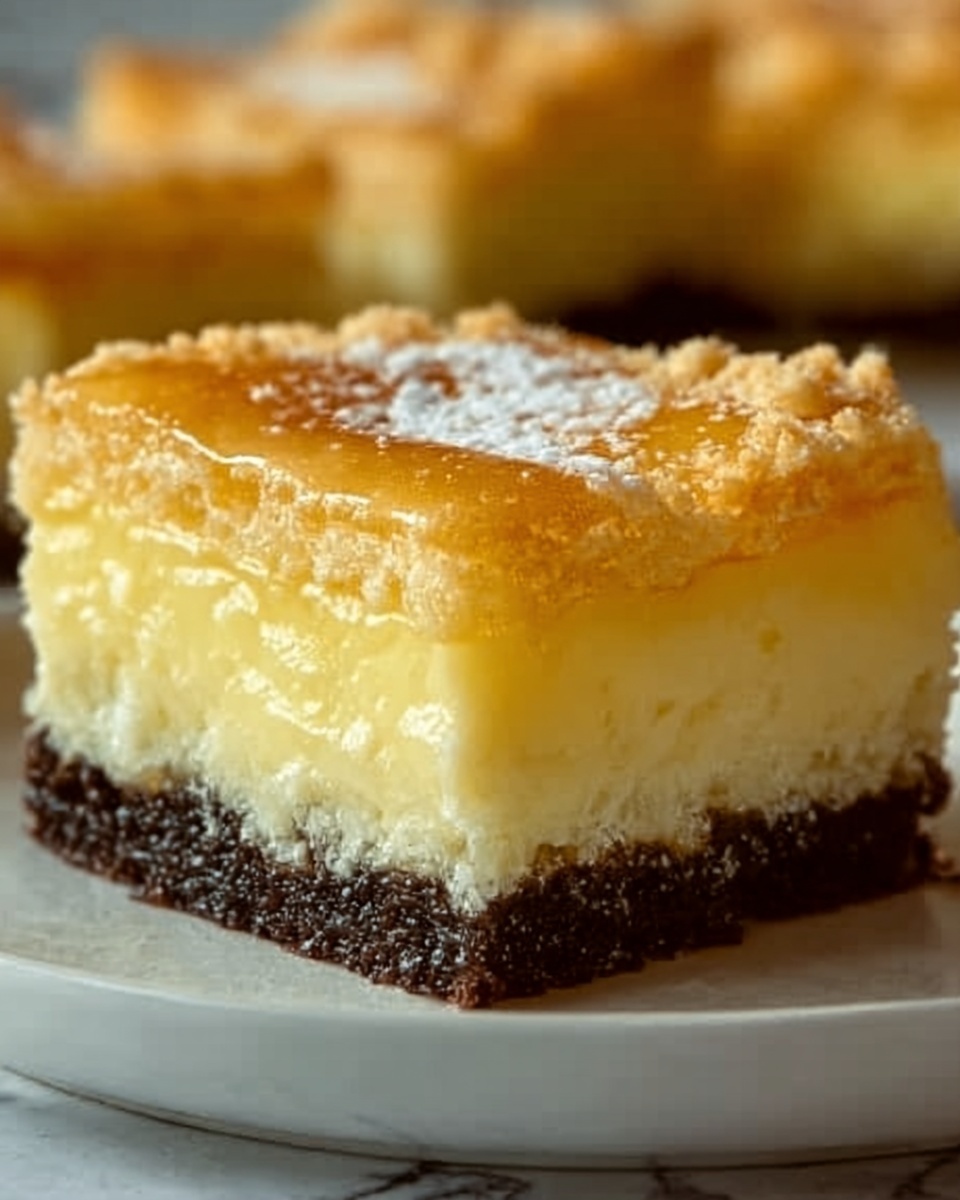Gooey Butter Cake Bars Recipe - Recipe Image