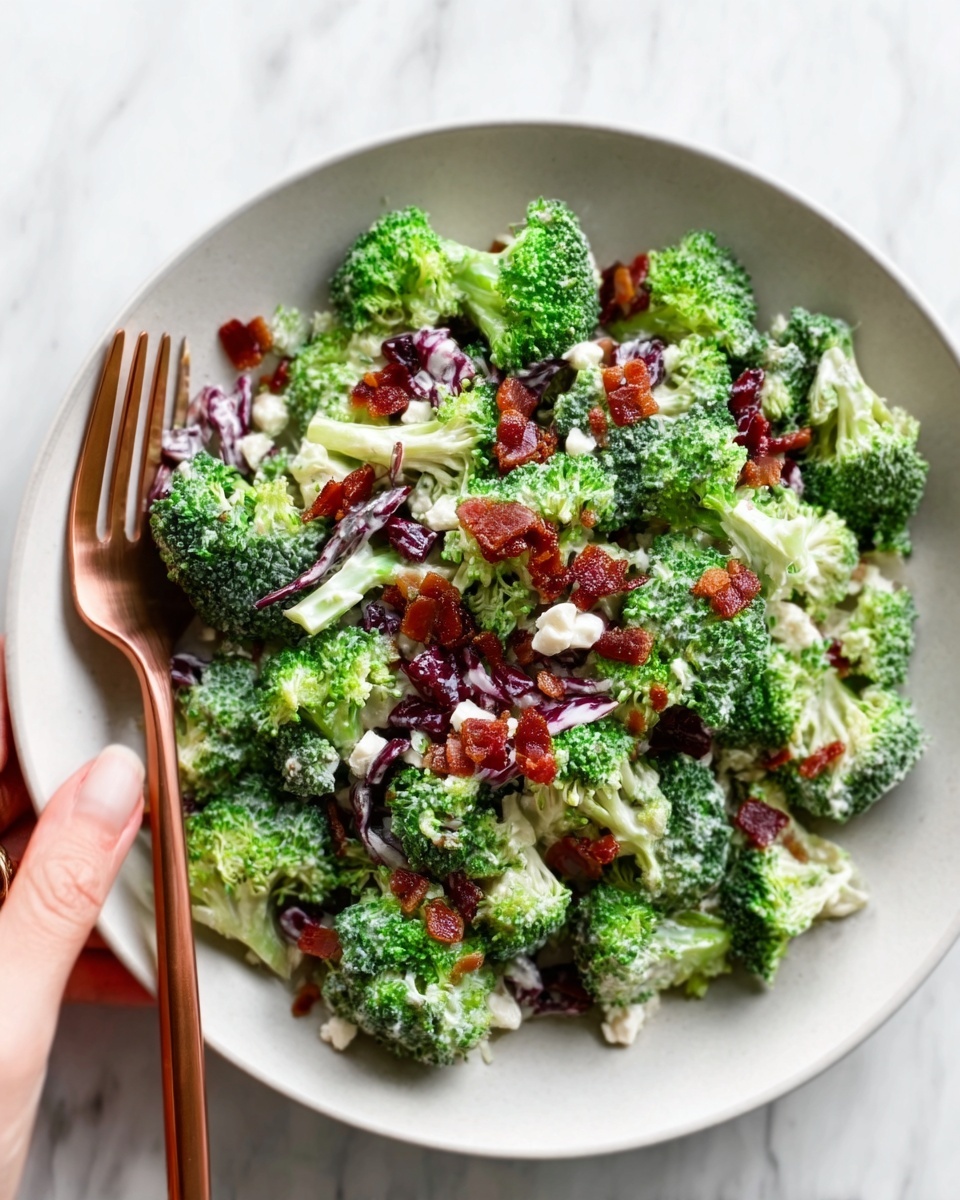 Broccoli Salad with Carrots Grapes and Bacon Recipe - Recipe Image