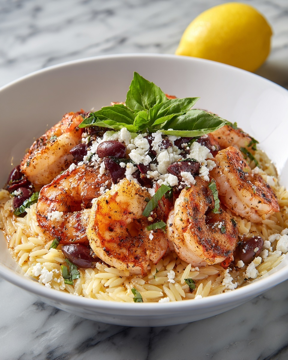 Lemon Shrimp Orzo Recipe - Recipe Image