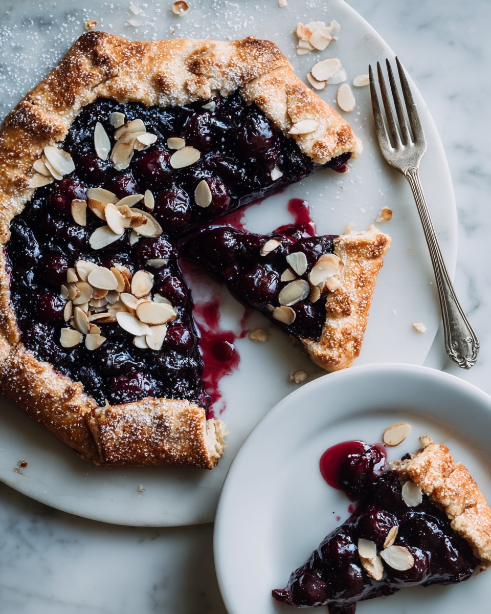 Blueberry & Almond Galette Recipe - Recipe Image