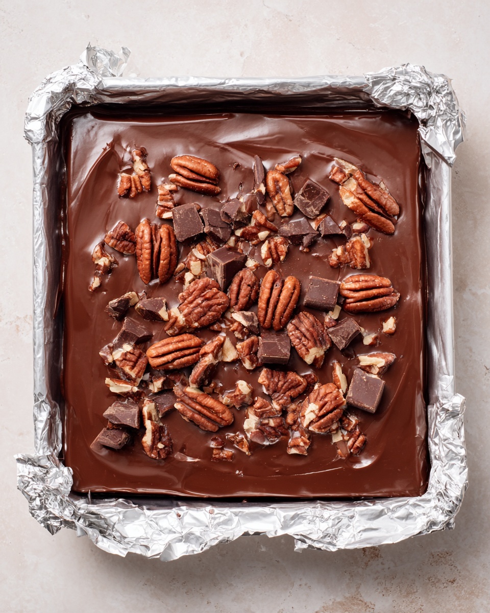 Easy Chocolate Walnut Fudge: A Decadent Treat Recipe - Recipe Image