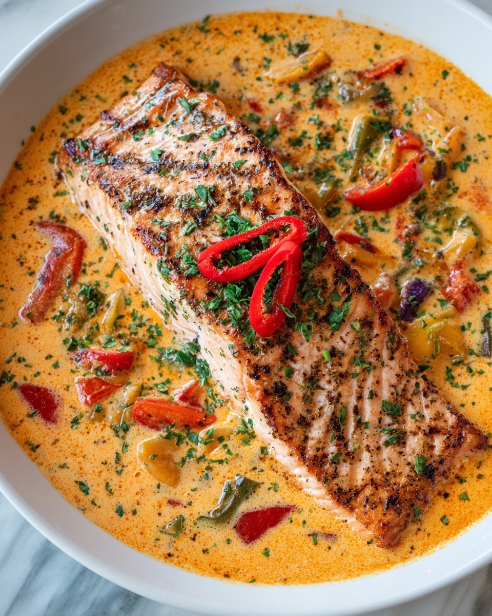 Salmon Coconut Milk Curry Recipe - Recipe Image