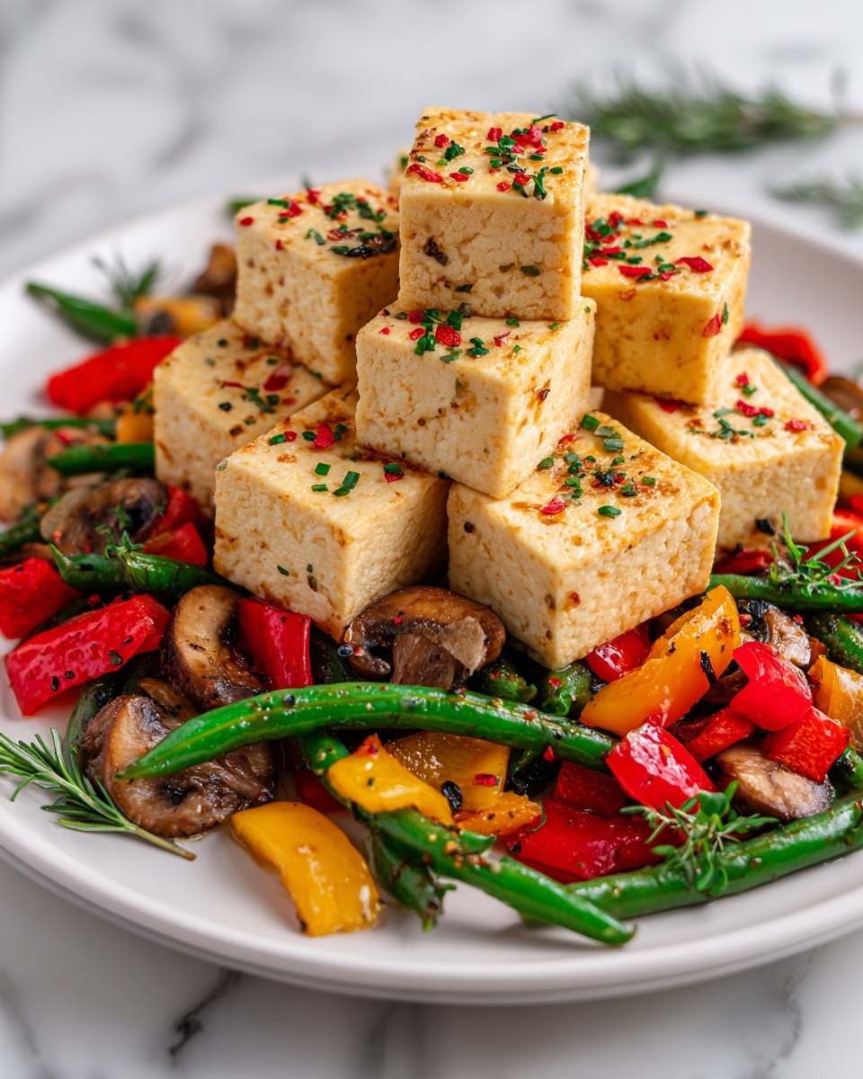 Tofu with Vegetables Recipe - Recipe Image