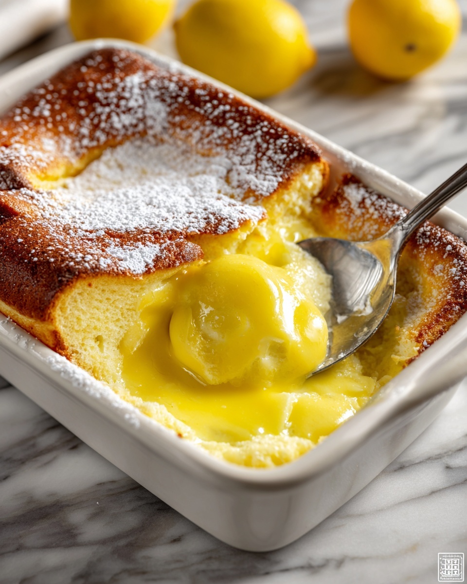 Lemon Cobbler Recipe - Recipe Image