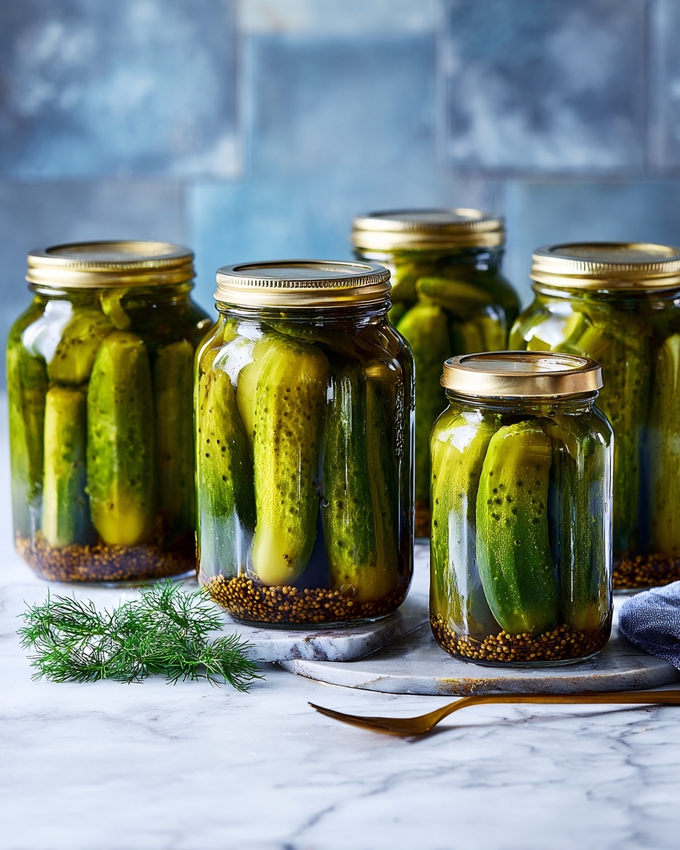 The Ultimate Dill Pickle Recipe for Bold, Crunchy Flavor Recipe - Recipe Image