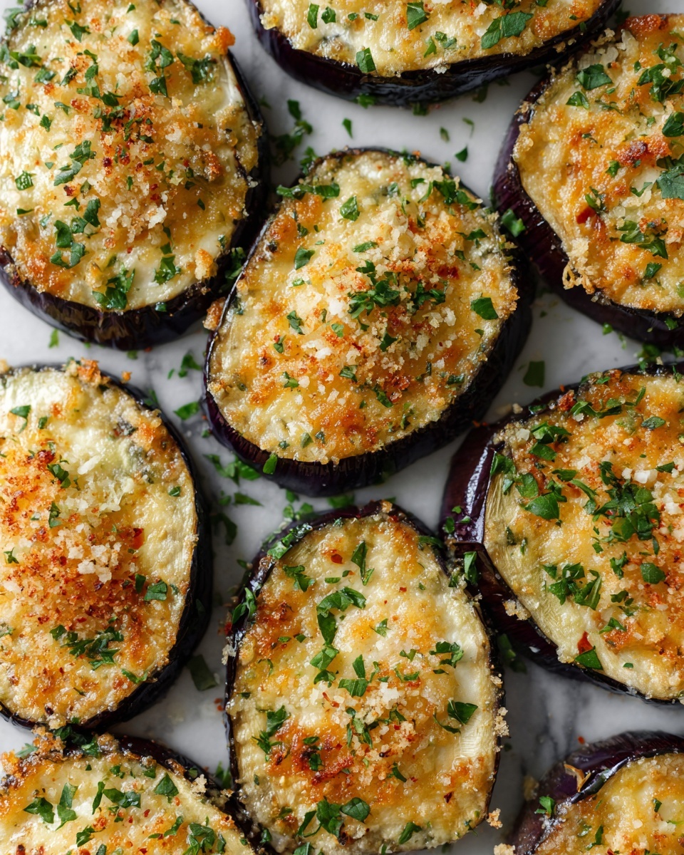 Crispy Baked Italian Eggplant Recipe - Recipe Image