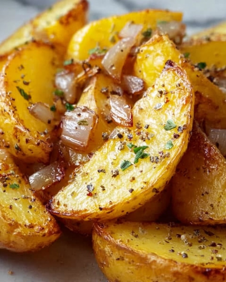 Lipton Onion Soup Potatoes in the Slow Cooker Recipe - Recipe Image