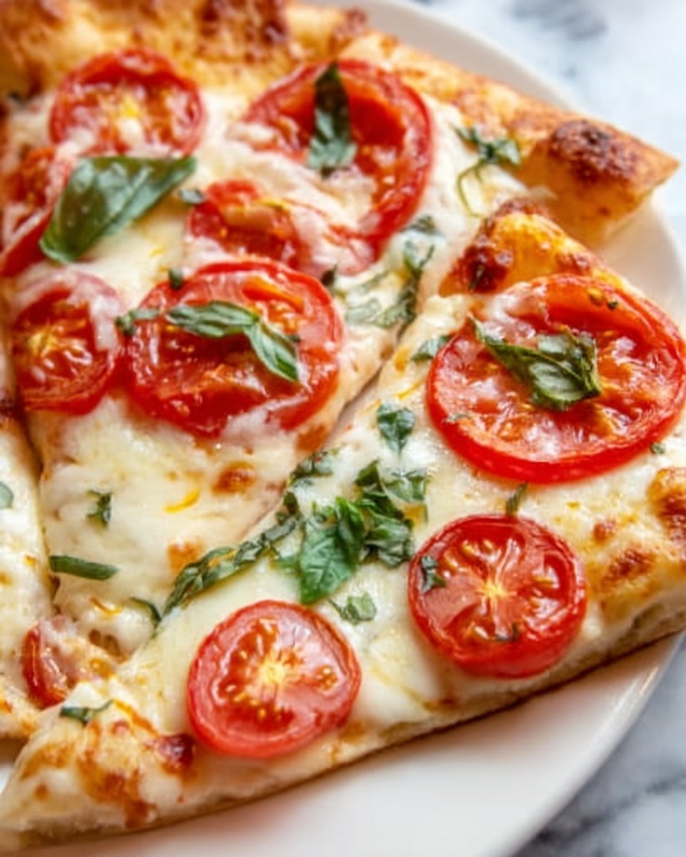 Grilled Caprese Pizza Recipe - Recipe Image