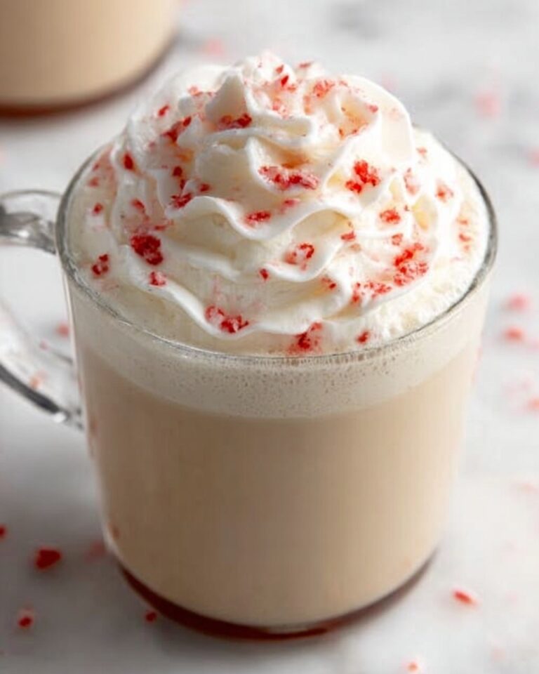 Peppermint White Hot Chocolate Recipe
