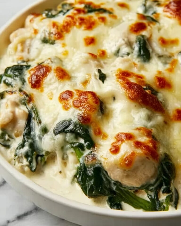 Creamy Chicken and Spinach Casserole Recipe
