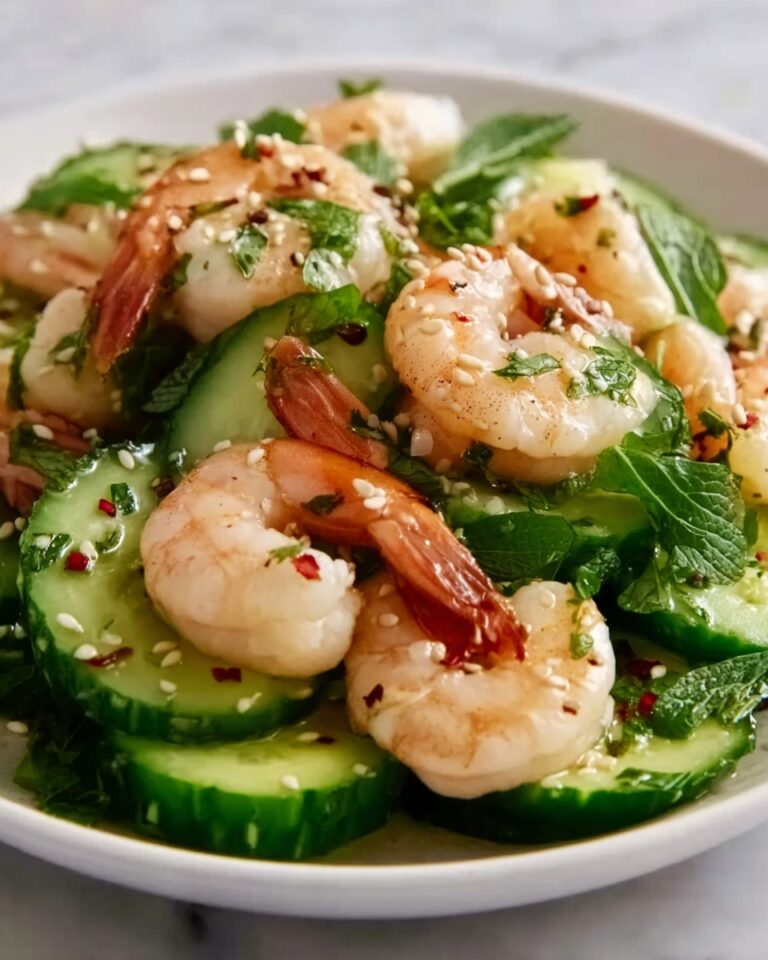 Shrimp and Cucumber Salad Recipe