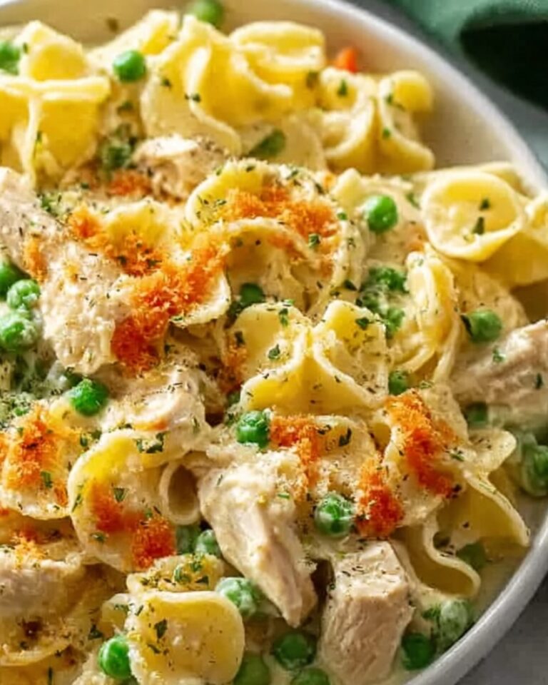 Creamy Tuna Noodle Bake Recipe
