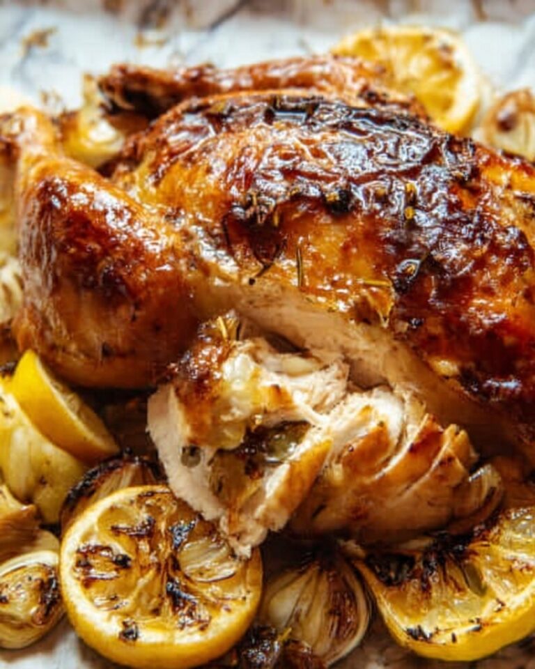 Honey Lemon Roast Chicken Recipe
