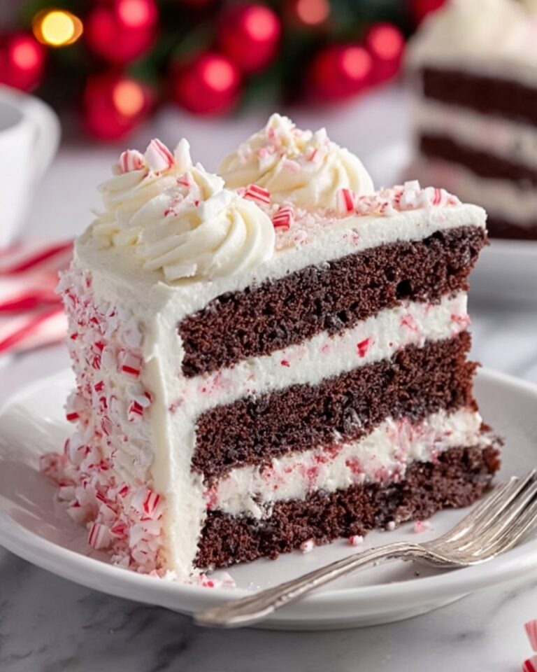 Festive Peppermint Cake Recipe