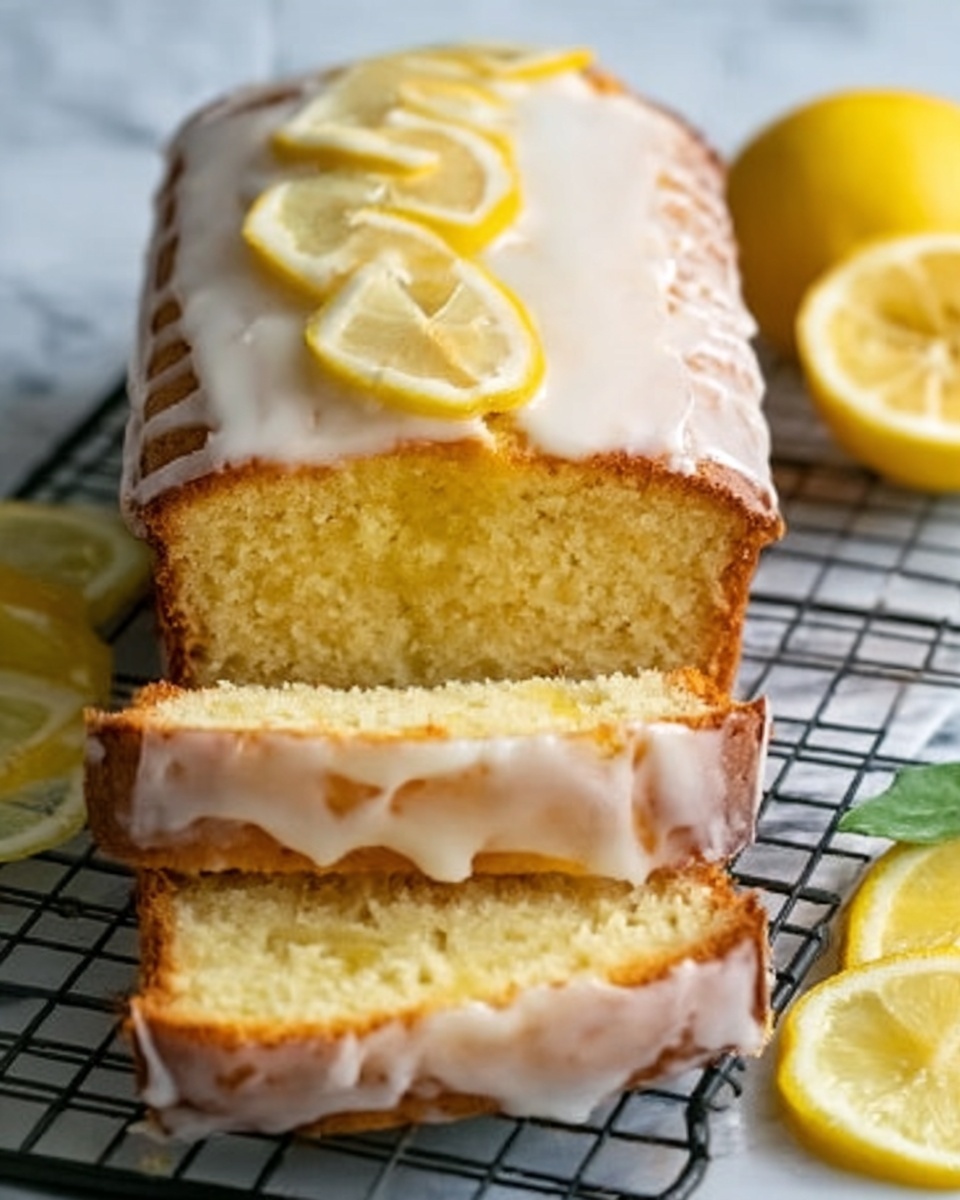 Healthy Greek Yogurt Lemon Loaf Cake Recipe - Recipe Image