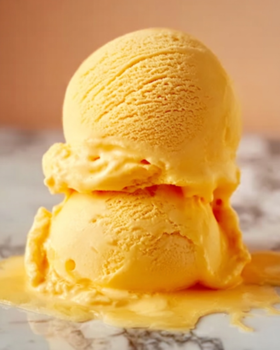 Creamy Mango Ice Cream Recipe - Recipe Image