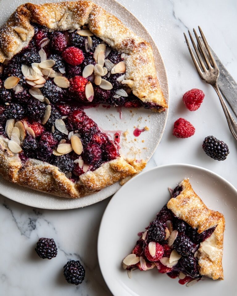 Blueberry & Almond Galette Recipe